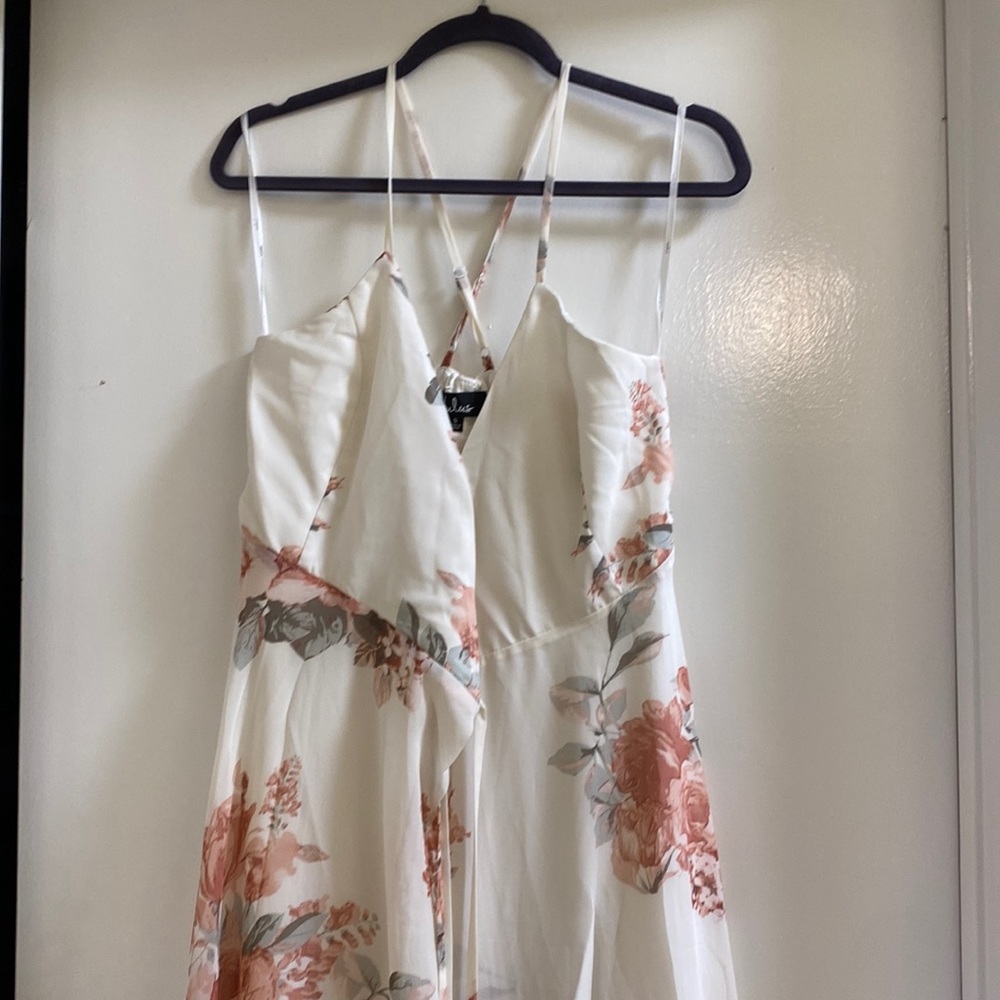 Lulus floral maxi dress